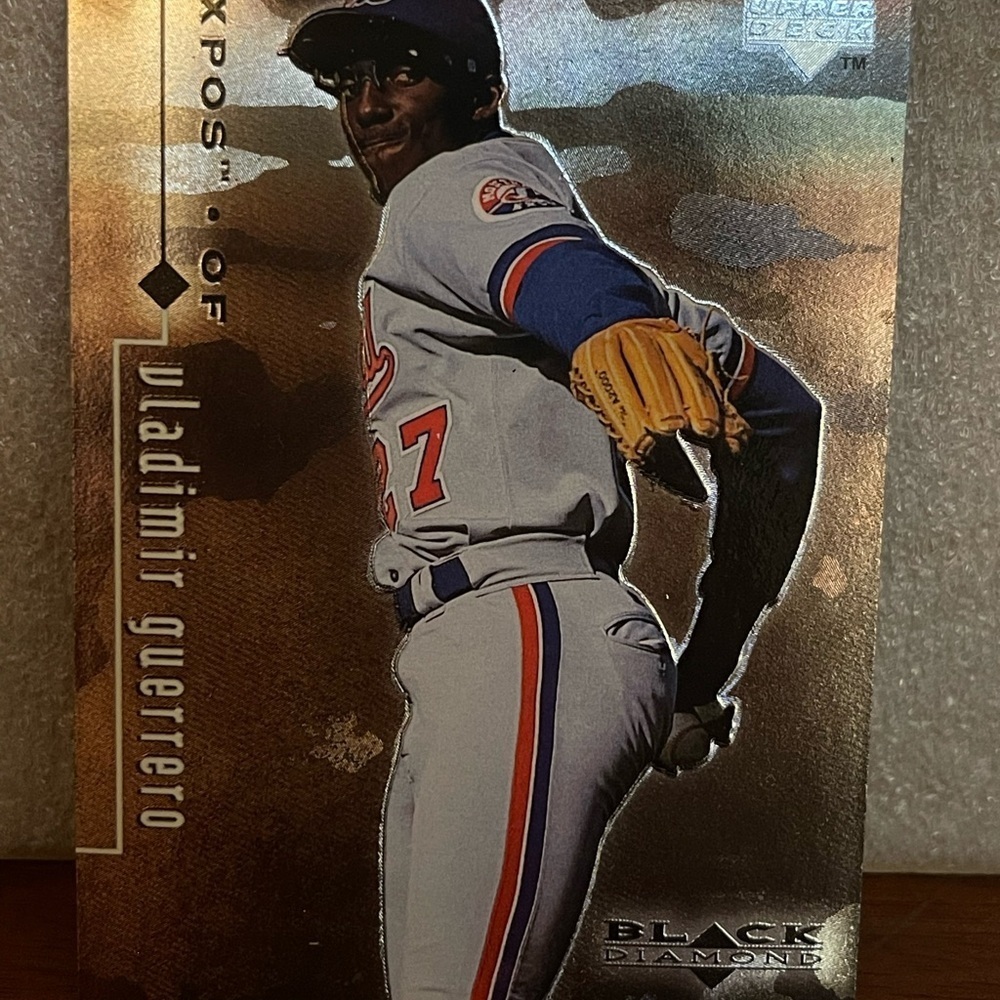Vladimir Guerrero Black Diamond Baseball Card!